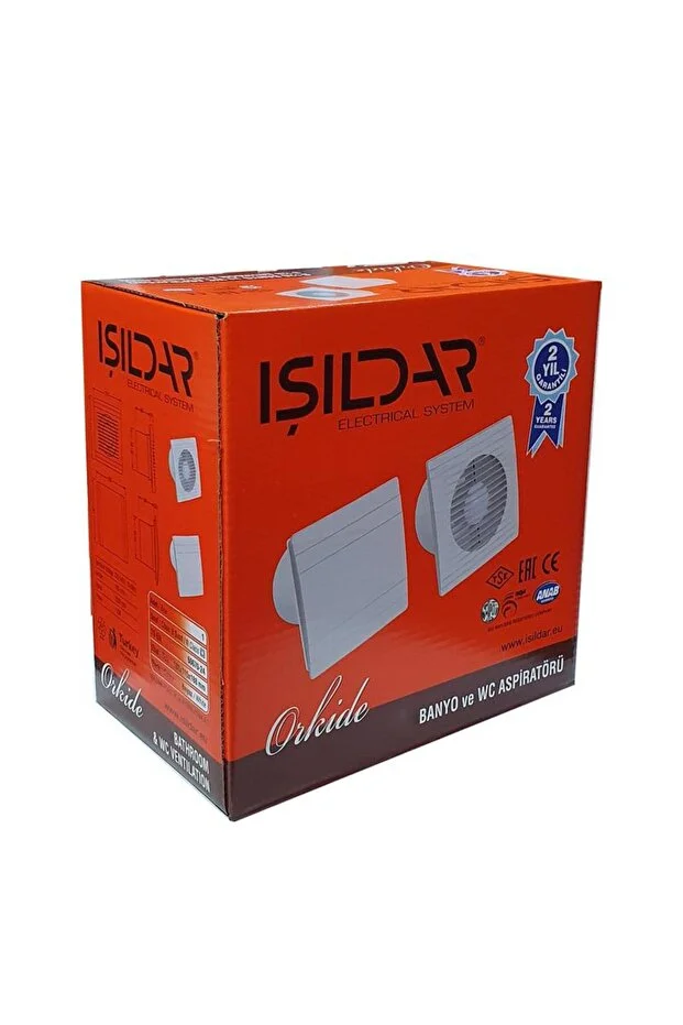 100 Lük 10cm Havalandırma Mutfak Banyo Aspiratörü 